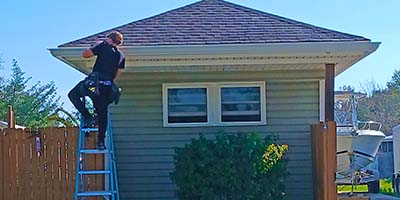 Residential Seamless Rain Gutters
