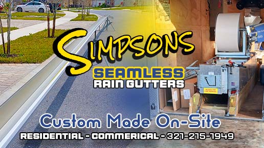 Simpsons Seamless Rain Gutters